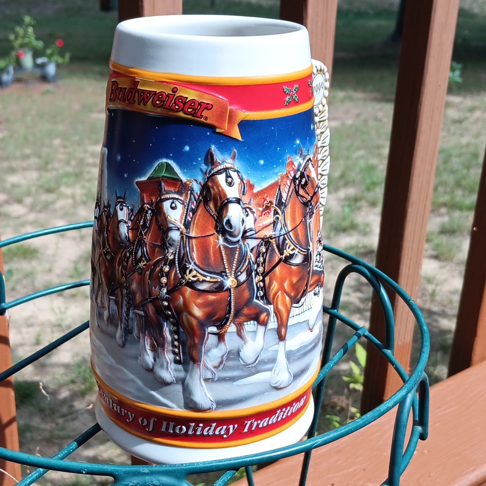1999 budweiser stein